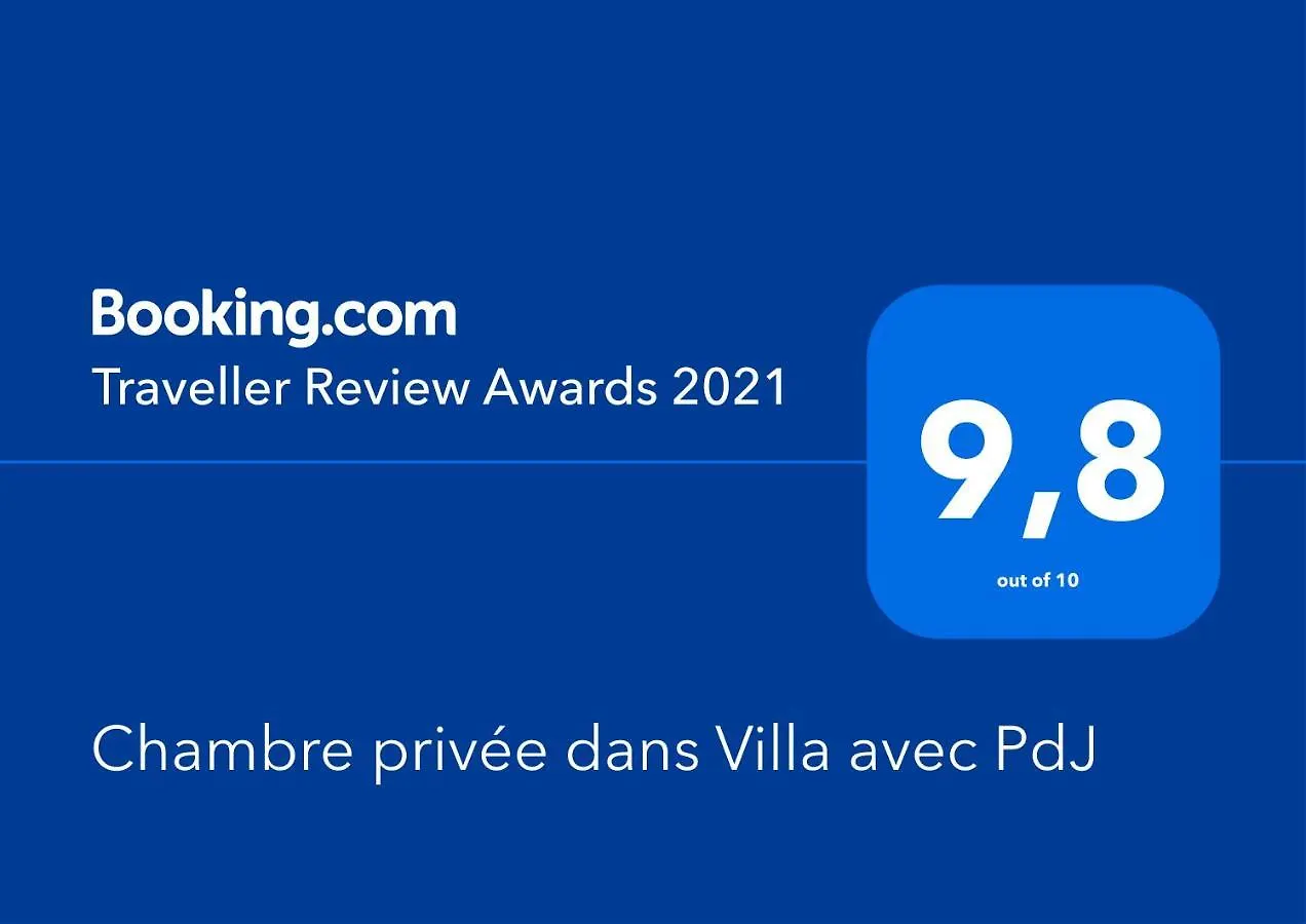 Bed & Breakfast Chambre Privee Dans Villa Avec Pdj Draguignan